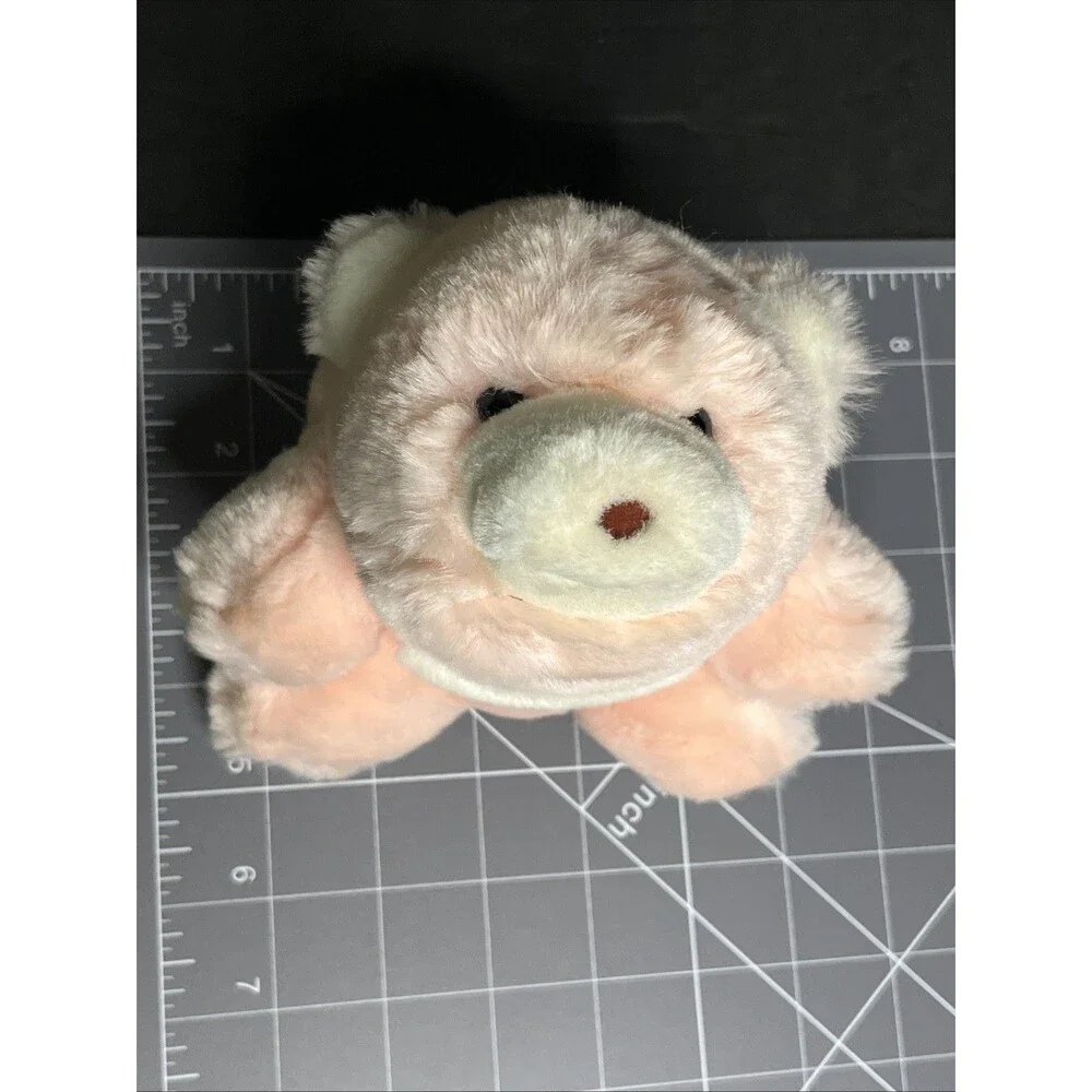 Gund Pink Snuffles Bear Plush 1980 Vintage Stuffed Animal
